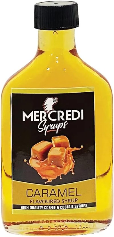 MERCREDI Caramel Karamel Kahve ve Kokteyl Şurubu 200 ml