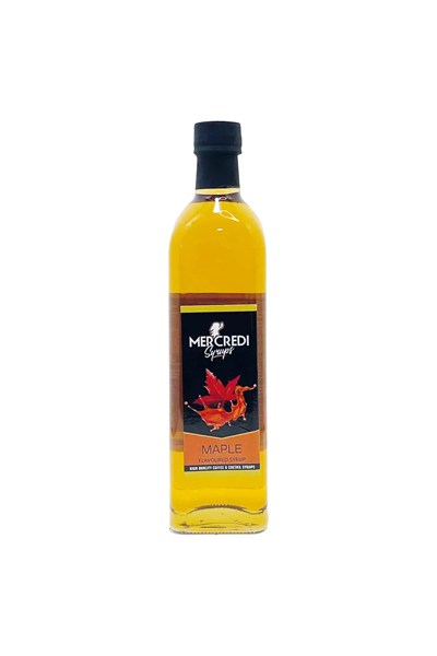 MERCREDI Maple Akçaağaç Kahve ve Kokteyl Şurubu 750 ml