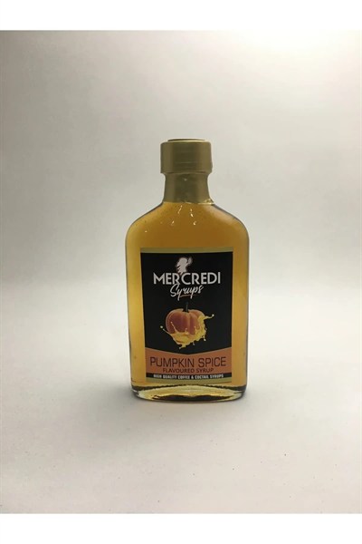 MERCREDI Pumpkin Spice Balkabağı Kahve ve Kokteyl Şurubu 200 ml