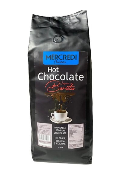 MERCREDI Sıcak Belçika Çikolata Tozu 1000 Gr