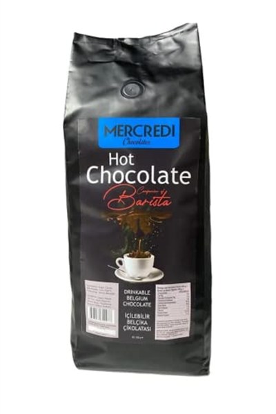 MERCREDI Sıcak Belçika Çikolata Tozu 1000 Gr