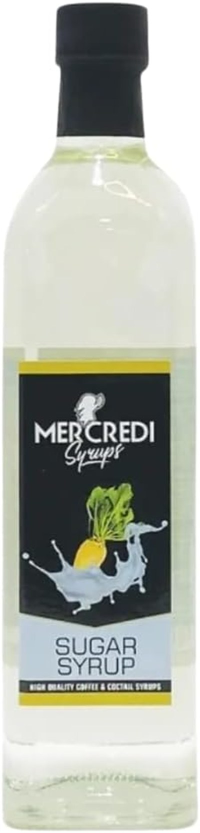 MERCREDI Sugar Şeker Kahve ve Kokteyl Şurubu 750 ml