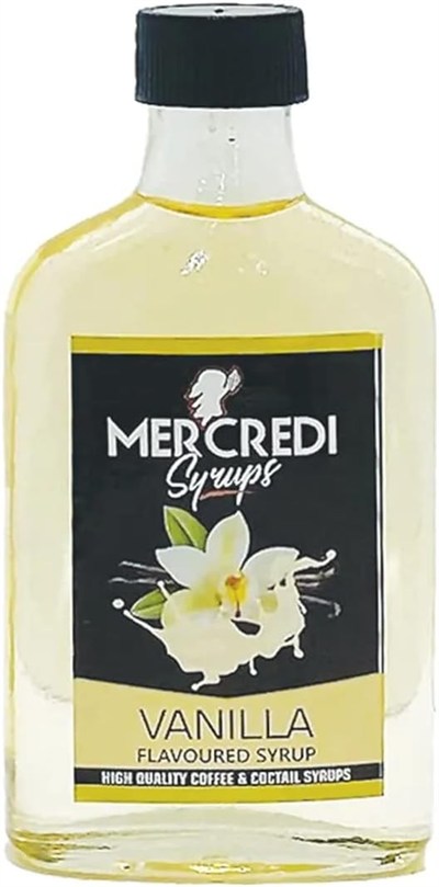 MERCREDI Vanilla Vanilya Kahve ve Kokteyl Şurubu 200 ml