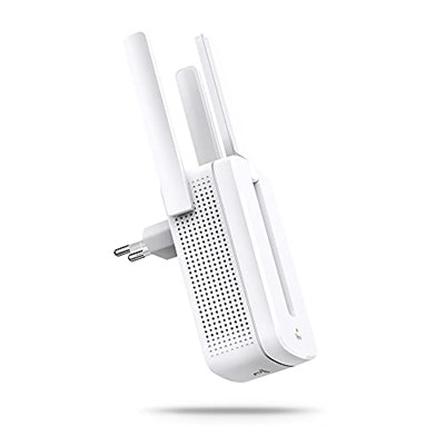 Mercusys MW300RE, N300 Mbps, 3 Harici Anten, Tek Tuşla Kolay Kurulum, Mobil Uygulama Desteği, Dual-Band Wi-Fi 4 Menzil Genişletici