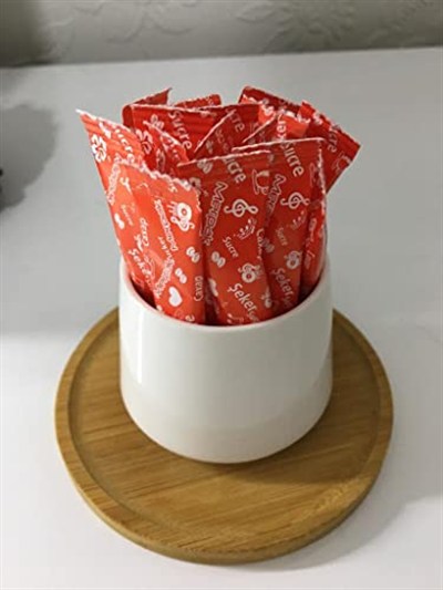 Merpak Şeker Stick Baskılı Stick (Kırmızı) 3 gr x 1000 Adet
