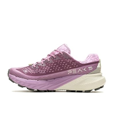 Merrell Agility Peak 5 Gore-Tex Kadın Outdoor Ayakkabı, Plumwine/Mauve, 37 Beden