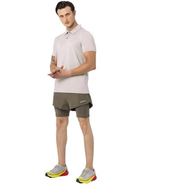 MERRELL Erk Oyster Mushroom Polo T-shırt M3pro, M, 5003145760002