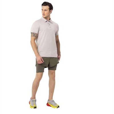 MERRELL Erk Oyster Mushroom Polo T-shırt M3pro, M, 5003145760002