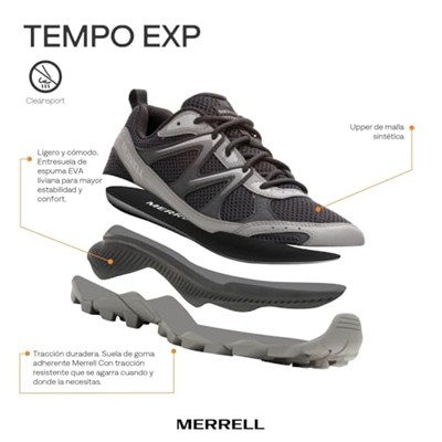 Merrell Tempo Exp Unisex Spor Ayakkabı, PRA-12958497-000034