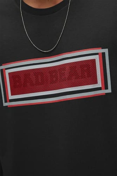 Mesh Erkek T-Shirt - 22.01.07.047 Siyah