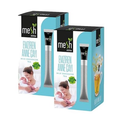 Mesh Stick Emziren Anne Çayı 2 Paket Bir Arada 2 x 16