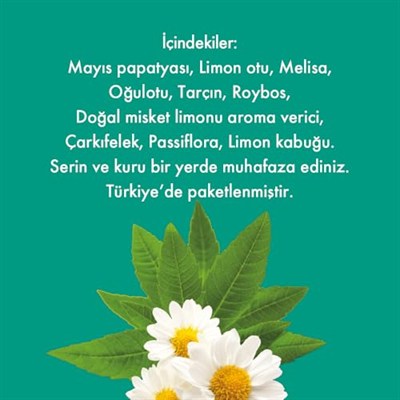 Mesh Stick Passifloralı Rahatlatıcı Papatya Çayı Anti-stress Bitki Çayı 2 Paket Bir Arada 2 x 16