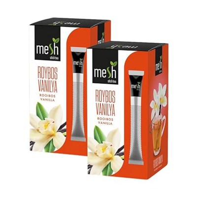 Mesh Stick Roybos Vanilya Bitki Çayı 2 Paket Bir Arada 2 x 16