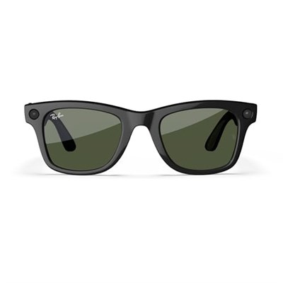 Meta Ray-Ban Wayfarer Akıllı Gözlük Parlak Siyah G15 Yeşil RW4006