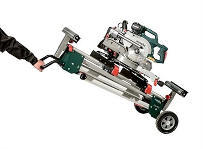 Metabo Untergestell für Kappsäge KSU 251 (Leichter Maschinenständer bis 250 Kilogramm, Länge bis 250 Zentimeter, Längenverstellbar und Höhenverstellbar) 629005000