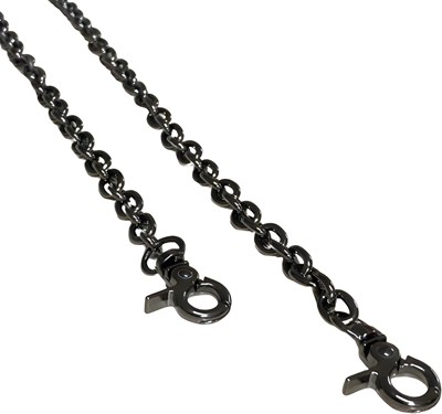 Metal Çanta Zinciri 100 cm CRX2 Siyah
