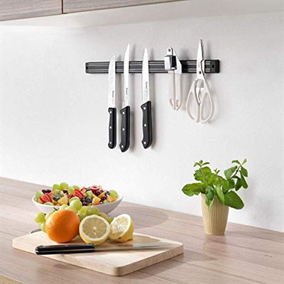 Metaltex MAGNETIKA - Manyetik Çubuk. Bıçak ve diğer metal eşyalarınız için düzenleyici. Çok amaçlı 33cm