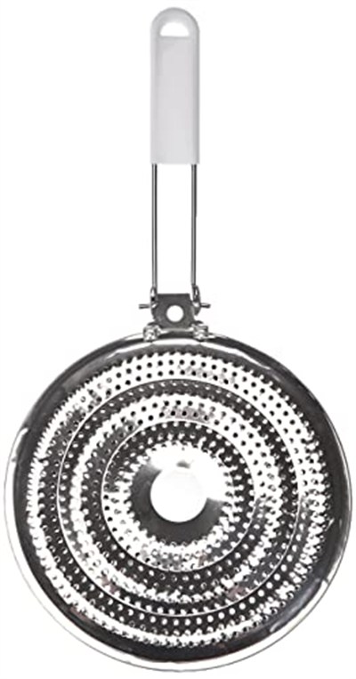 Metaltex Yangın Difüzörü Sac Metal, Paslanmaz Çelik, Gümüş, Standart