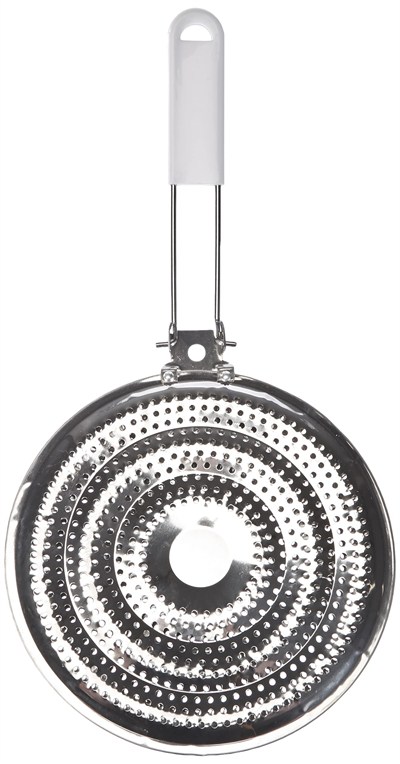 Metaltex Yangın Difüzörü Sac Metal, Paslanmaz Çelik, Gümüş, Standart