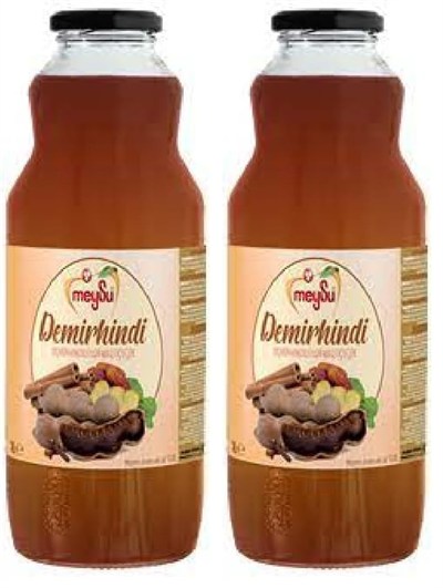 Meysu 1 Litre Demirhindi Şerbeti 2li paket