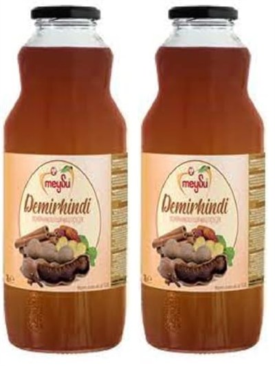Meysu 1 Litre Demirhindi Şerbeti 2li paket