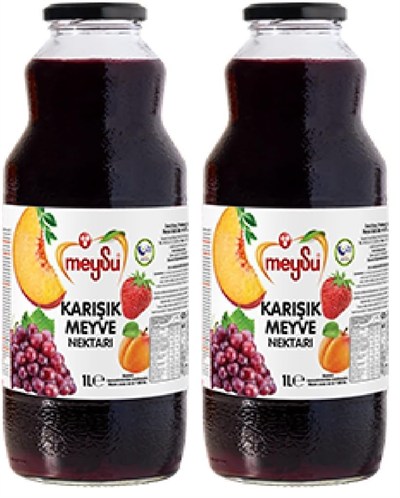 Meysu 1 Litre Karışık Nektarı Şişe 2li paket