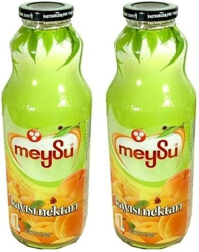 Meysu 1 Litre Kayısı Nektarı Şişe 2li paket