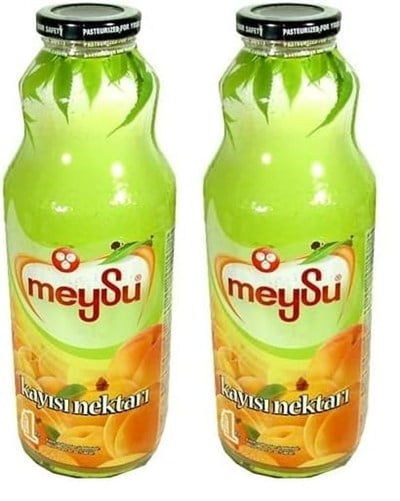 Meysu 1 Litre Kayısı Nektarı Şişe 2li paket