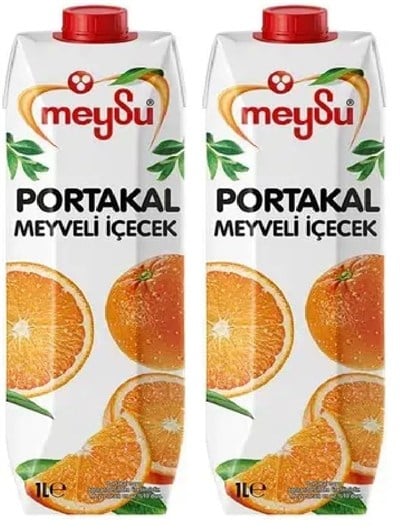 Meysu 1 Litre Portakal Meyveli İçecek 2li paket