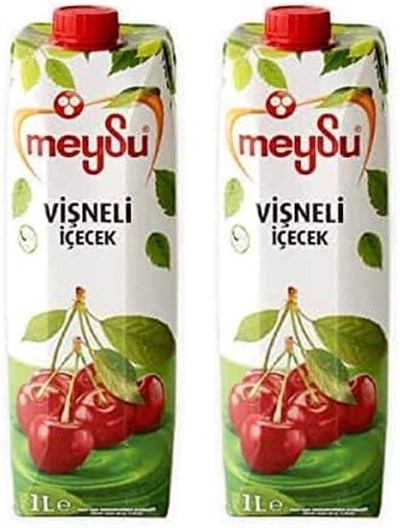 Meysu 1 Litre Vişneli Meyveli İçecek 2li paket