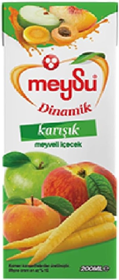 Meysu 200 Mililitre Dinamik Karışık İçecek 10 paket