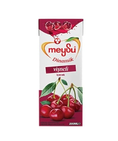 Meysu 200 Mililitre Dinamik Vişneli İçecek