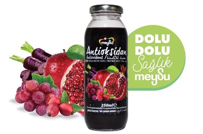 Meysu 250 Mililitre Antioksidan%100 Karışık Meyve Suyu Şişe
