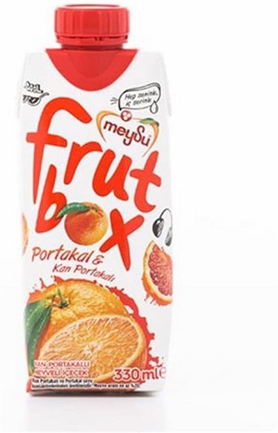 Meysu 330 Mililitre Frutbox Portakal Meyveli İçecek