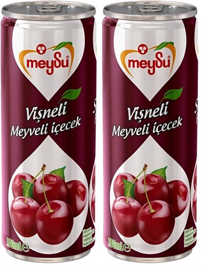 Meysu Sleek Vişne 330 ml (2 paketi)