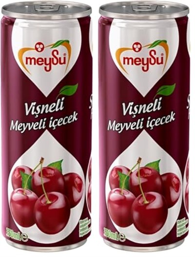 Meysu Sleek Vişne 330 ml (2 paketi)