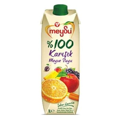 Meysu%100 Karışık Meyve Suyu 1 Litre