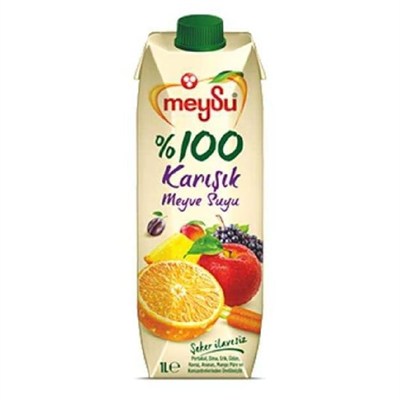 Meysu%100 Karışık Meyve Suyu 1 Litre