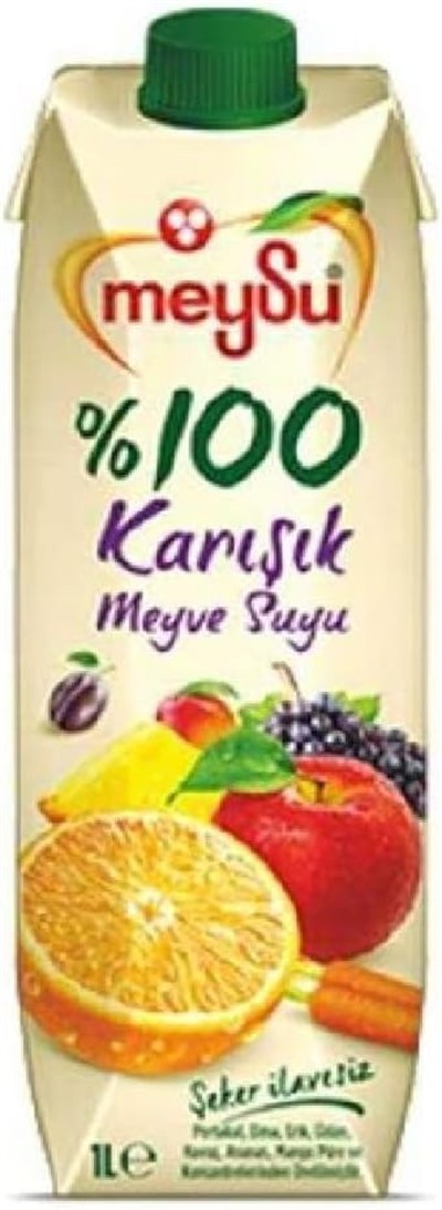 Meysu%100 Karışık Meyve Suyu 1 Litre