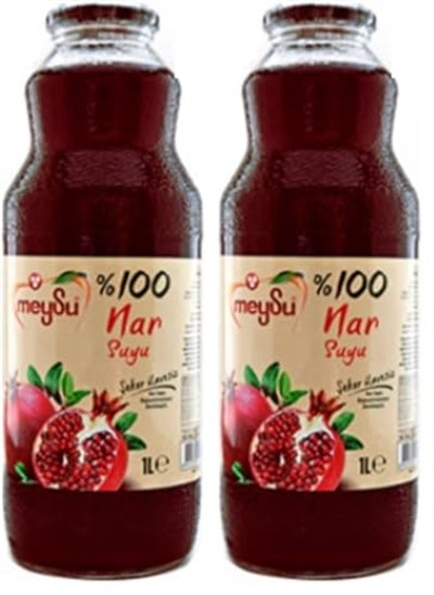 Meysu%100 Nar Suyu 1 Litre Şişe 2li paket