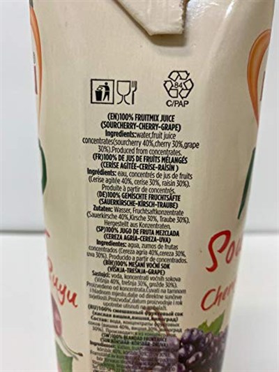 Meysu%100 Vişne-Kiraz Üzüm Suyu 1 Litre