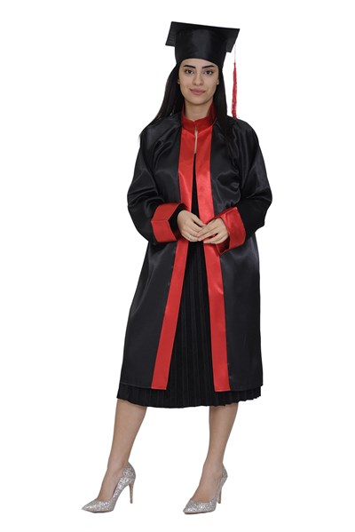 MEZUNİYET KEP CÜBBE LİSE - Bedenler: S, M, L, XL