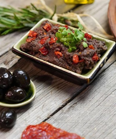 Mezzet Kuru Domatesli Tapenade Ezme 280 G - Vegan ve Koruyucusuz Kahvaltılık