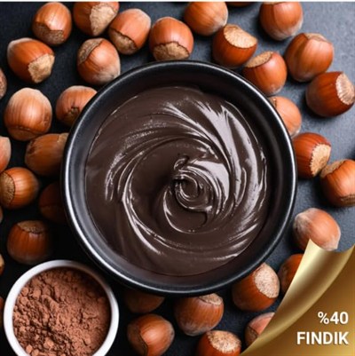 Mezzet%40 Fındıklı Kakaolu Krema 300 G - Rafine Şekersiz, Katkısız, Koruyucusuz, Vegan, Sürülebilir Tatlı