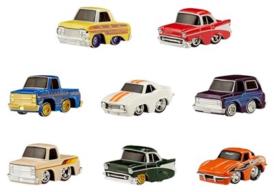 MGA Entertaintment CarTuned S3 1957 Chevy Bel Air - Kırmızı Custom Araba