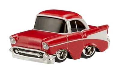 MGA Entertaintment CarTuned S3 1957 Chevy Bel Air - Kırmızı Custom Araba