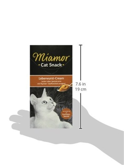 Miamor Leberwurst Cream Ciğerli Kedi Ödül Maması 6×15g (11 Adet)