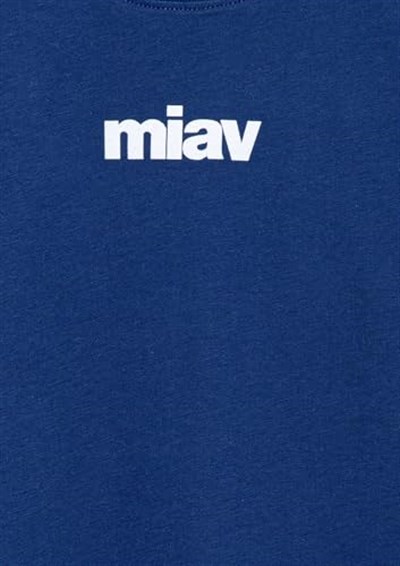 Miav Baskılı Lacivert Çocuk Tişört Regular Fit/Normal Kesim 6633270722