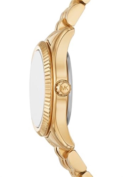 Michael Kors Petite Lexington Pave MK4842 Altın-Yeşil Kadın Kol Saati