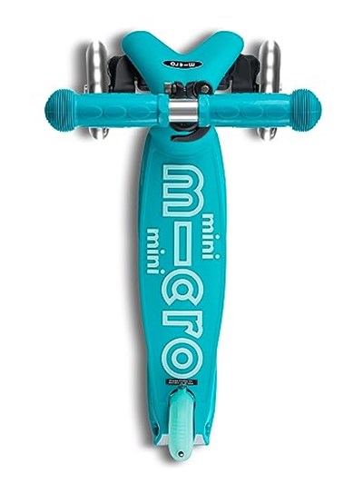 Micro Mini Scooter Deluxe Foldable 3 Tekerlekli Scooter LED Ocean Blue